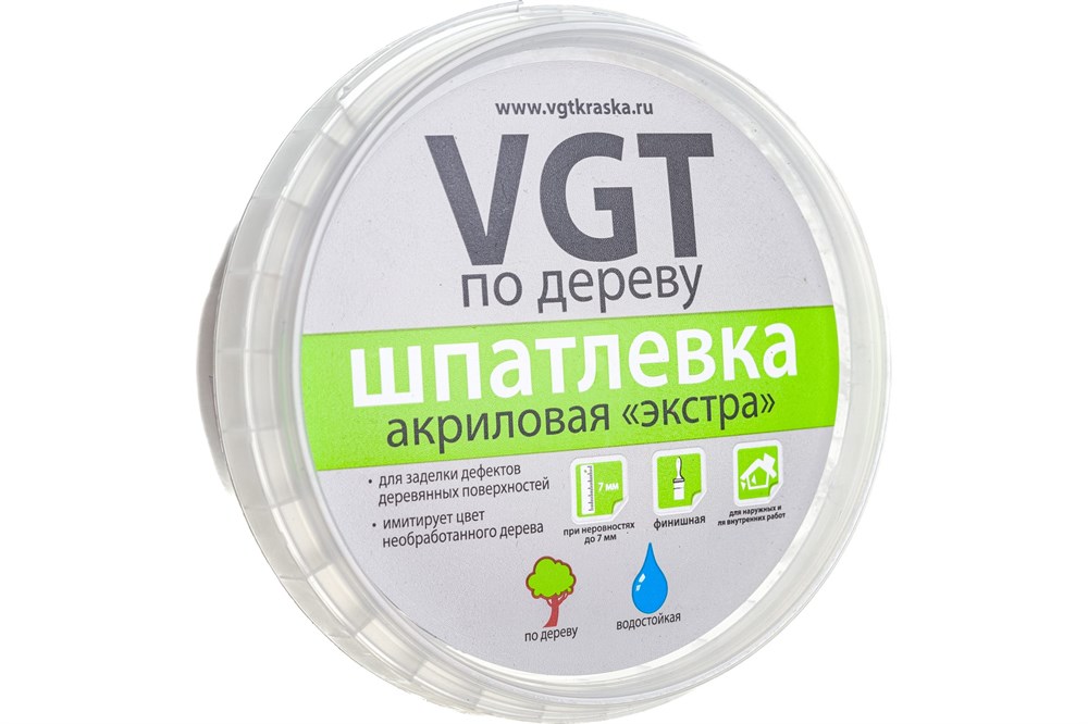 Шпаклевка vgt акриловая универсальная характеристики