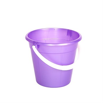 Ведро хозяйственное Евро, 6л, пищевой пластик, сиреневый 90408