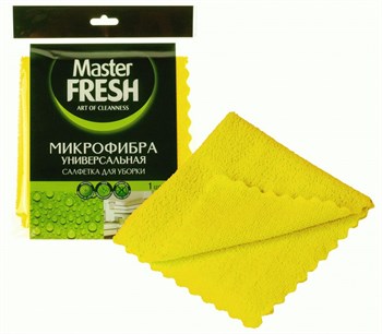Салфетка для уборки Master FRESH универсальная С0005995, 30x30см, 250г/м2, микрофибра 80852 - фото 101399