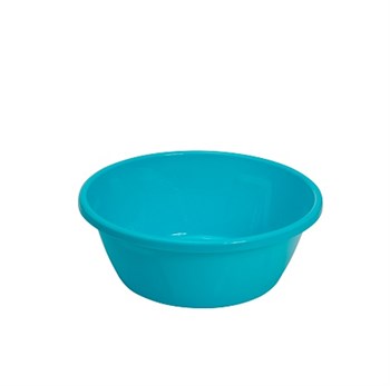 Таз хозяйственный Лайт, 5л, пищевой пластик, голубой 88130
