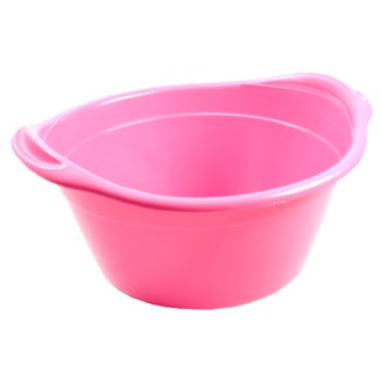 Таз хозяйственный Радиан, 24л, пищевой пластик, круглый, микс 82973