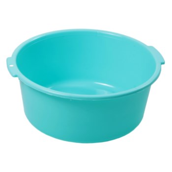 Таз хозяйственный, 10л, особопрочный, пластиковый, бирюзовый 90423