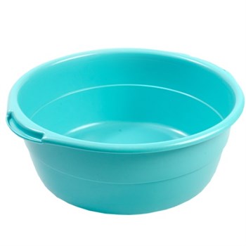 Таз хозяйственный, 14л, особопрочный, пластиковый, бирюзовый 90421