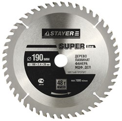 Диск STAYER SUPER-Line пильный по дереву 160х20 мм 36Т 11362