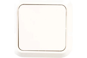 Выключатель MAKEL Siva Ustu 45201, одноклавишный, накладной, кремовый 56076