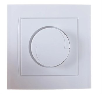 Диммер (светорегулятор) UNIVersal Бриллиант, 500Вт, встраиваемый, белый 21766