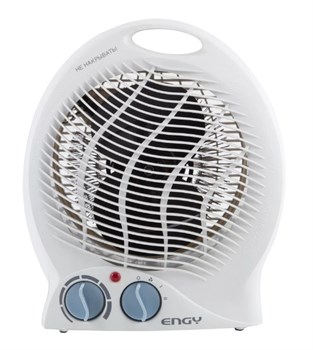 Тепловентилятор Engy EN-514 14958, 2кВт, спиральный нагреватель, 3 режима, с ручкой, белый 8006