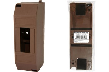 Щит распределительный для открытой проводки TDM SQ0907-0401 ЭКО КМПн 1/2, на 2 модуля, бук 33019 Щит распределительный для открытой проводки TDM SQ0907-0401 ЭКО КМПн 1/2, на 2 модуля, бук 33019