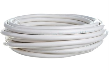 Провод ПВС, трехжильный, сечение 3х0.75мм2, белый, соединительный, на метраж 7265