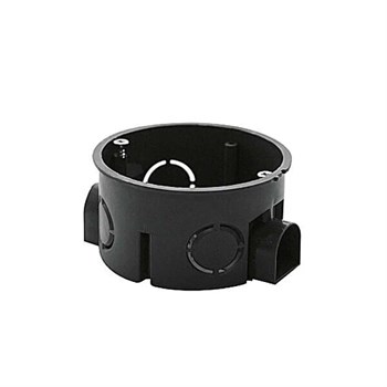 Коробка установочная (подрозетник) UPLAST 010-044, для скрытой проводки, 40х68мм, с винтами, для твердых стен, блочная 21084