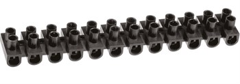 Колодка клеммная Navigator 71013 NTB-UPP-S12-10/BL, 2.5х10мм2, 12 пар, 10А, полиэтилен, черный 50393 Колодка клеммная Navigator 71013 NTB-UPP-S12-10/BL, 2.5х10мм2, 12 пар, 10А, полиэтилен, черный 50393