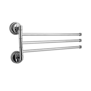 Держатель для полотенец САНАКС 1212, тройной, поворотный, настенный 70568