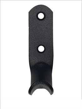 Крючок 2-рожковый МЕТАЛЛИСТ №7, черный 84079