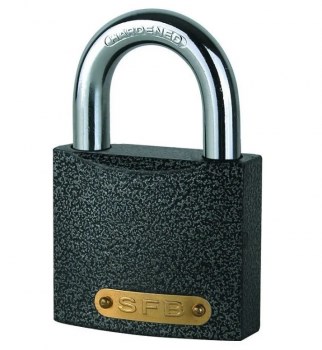 Замок навесной ВС2-50, 50мм, сталь, цилиндровый 64219