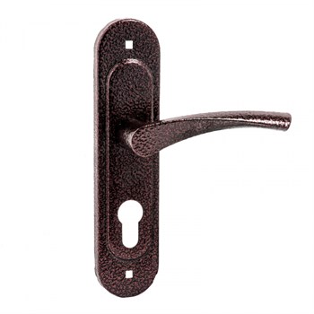 Ручка для замка врезного ПТИМАШ, к замкам ЗВ 4-3.07, медь 89424