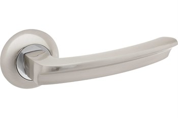 Ручки дверные CODE DEKO H-14093-A-NIS, на планке, матовый никель 80020