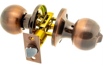 Ручка-защелка VANGER 6072-03-AC, с фиксатором, медь 89713