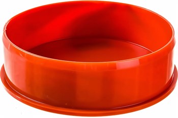 Заглушка для наружной канализации, 160мм, полипропиленовая, красная 17613