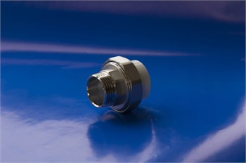 Муфта разъемная PPRC 20x3/4" НР(ш), полипропиленовая, белая 32047