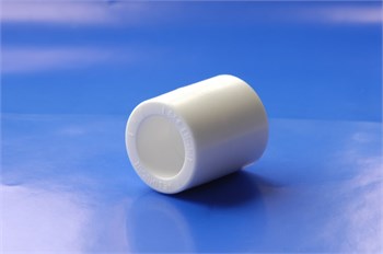 Муфта соединительная PPRC 50мм, Политэк, равнопроходная, полипропиленовая, белая 10913