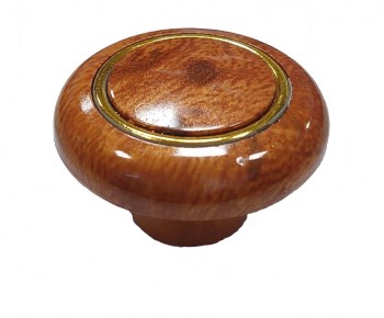 Ручка-кнопка мебельная 2469 J, 32мм, под дерево 74162