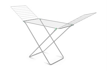 Сушилка для белья напольная NIKA СБП2, складная, 188.5х55х108.5см, 20м, серебро, металл 42312