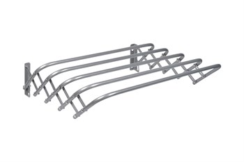 Сушилка для белья настенная NIKA СН90 Гармошка, 90х45х18см, раздвижная, металл 86160