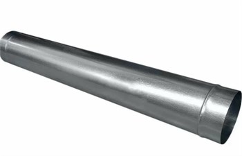 Труба водосточная, диаметр 95мм, 0.625м, оцинкованная сталь 17022