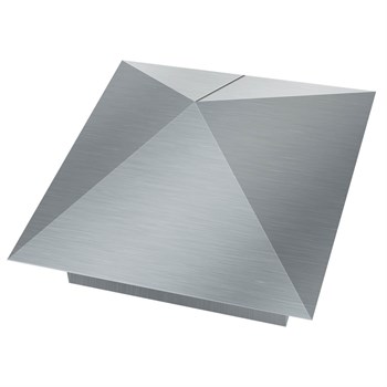 Флюгарка (зонт, дымник, колпак), 390x390мм, оцинкованная сталь 7056