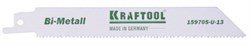 Пилка для эл/ножовки KRAFTOOL "INDUSTRIE QUALITAT" 159755-08 S522EF, 1/2 S. фрез.зубья, Bi-Metall, шаг 1.4мм, 80 мм - фото 11081