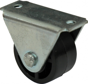 Ролик мебельный 493-2, опорный, малый, оцинкованная сталь 27549