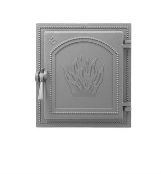 Дверка каминная Везувий 271, 320x350мм, чугун, некрашеная 48355