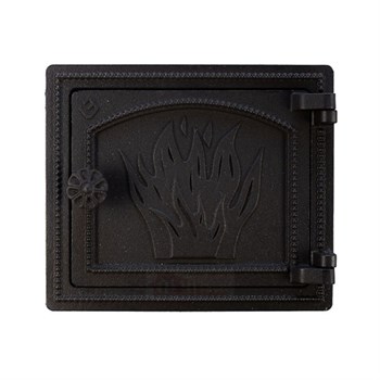 Дверка печная Везувий ДТ-3, 210x250мм, чугун, антрацит 38098