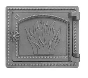 Дверка печная Везувий ДТ-3, 210x250мм, чугун, некрашеная 42348