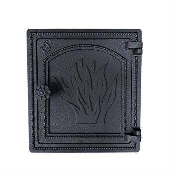 Дверка печная Везувий ДТ-4, 280x250мм, чугун, антрацит 38097