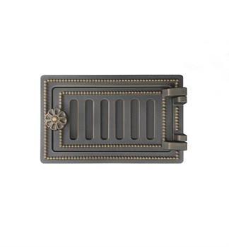 Дверка поддувальная Везувий ДП-2, 140x250мм, чугун, бронза 42341