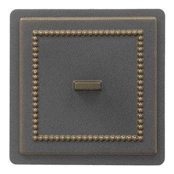 Дверка прочистная Везувий 237, 130x130мм, чугун, бронза 38099