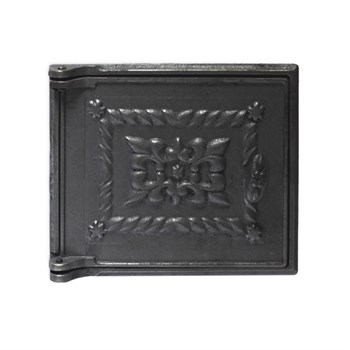 Дверка топочная ДТ-3 (Б), 270x230мм, чугун, некрашеная 21249