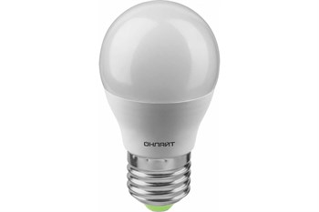 Лампа светодиодная ОНЛАЙТ OLL-G45-12-230-4K-E27-FR Шар, 12Вт, 220В, 4000К, цоколь Е27 85820