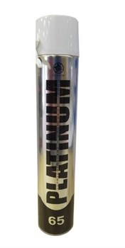 Пена монтажная PLATINUM 65, 800мл/900мл, бытовая, всесезонная 83478