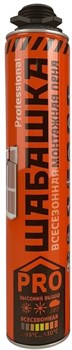 Пена монтажная ШАБАШКА PRO, 690мл, профессиональная, всесезонная 85140