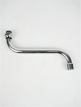 Излив/гусак для смесителя POTATO P2818S, длина 200мм, диаметр 18мм 89546