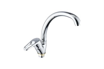 Смеситель для кухни ЭВЕРЕСТ В59-028, однорычажный, на гайке, хром 89900