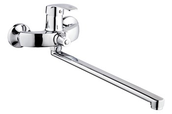 Смеситель для ванны РМС SL85-006E, однорычажный, излив 300мм, хром 88332