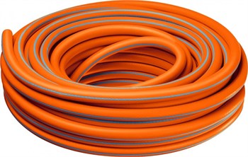 Шланг поливочный Grinda PROLine FLEX 3 429008-1/2-15, 1/2дюйма, 15м, ПВХ, трехслойный, армированный, морозоустройчивый, оранжевый 79947