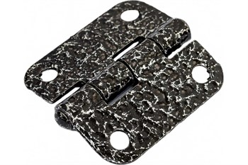 Петля накладная ПН5-40, 40x36мм, универсальная, сталь, антик серебро 14517