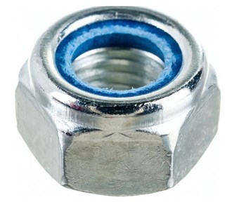 Гайка самоконтрящаяся М12, оцинкованная сталь, упаковка 2шт. 75363