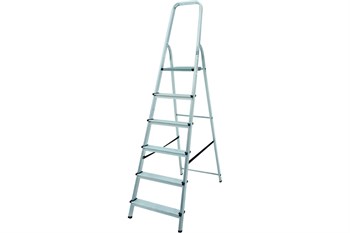 Лестница стремянка НОВАЯ ВЫСОТА NV 1110106, 6 ступеней, высота 3.25м, алюминиевая 67728