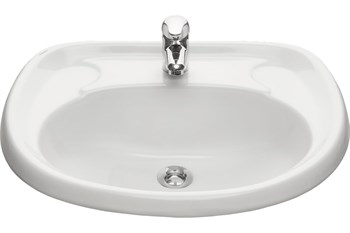 Раковина/умывальник SANTERI, навесная, 570x454мм, белый 80810