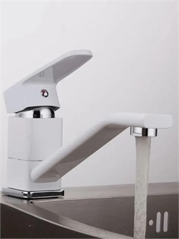 Смеситель для кухни AMMORE А5409, однорычажный, хром, ЦАМ 89884